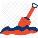 Digging Soil Ground Icon