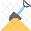 Digging Spade With Icon