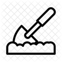 Digging Spade Grave Icon