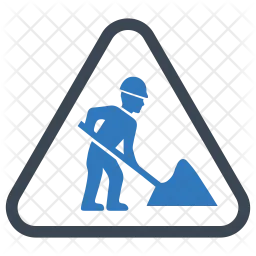 Digging sign  Icon