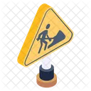 Digging Sign  Icon