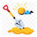 Digging Tool Hand Tool Hand Shovel Icon