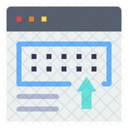 Digitação on-line  Ícone