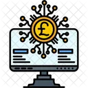Digital Technology Online Icon