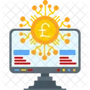 Digital Technology Online Icon