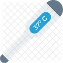 Digital Digitalthermometer Temperature Icon