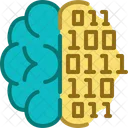 Digital Binary Number Icon