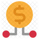 Digital Money Cryptocurrency Icon