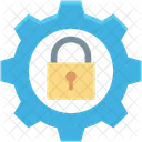 Digital Lock Safety Icon