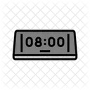 Digital Alarma Reloj Icono