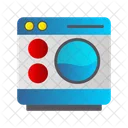 Digital Dishwasher Kitchen Icon