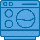 Digital Dishwasher Kitchen Icon