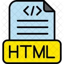 Digital File Html Icon