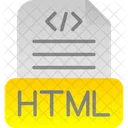Digital File Html Icon