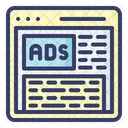 Digital Ads Online Advertise Online Ads Icon