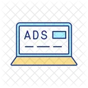 Digital advertising  Icon