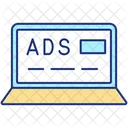 Digital advertising  Icon