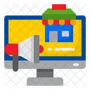 Advertising Marketing Shop Icon