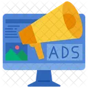Digital advertising  Icon