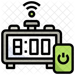 Digital alarm clock  Icon