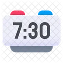 Digital Alarm Time  Icon