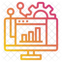 Computer Website Gear Icon