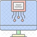 Digital Area Technology Icon