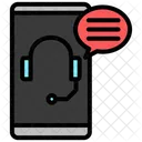 Voice Speech Virtual Icon