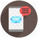 Voice Speech Virtual Icon