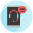 Voice Speech Virtual Icon