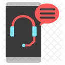 Voice Speech Virtual Icon