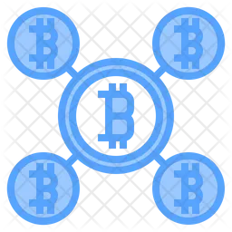 Digital Bitcoin  Icon