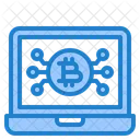 Digital Bitcoin  Icon