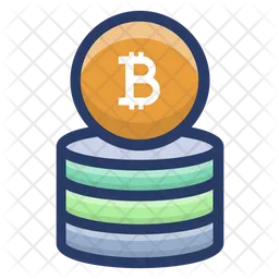Digital Bitcoin Savings  Icon