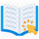 Digital Book Ebook Elearning Icon