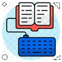 Digital Book Ebook Online Book Icon