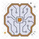 Digital brain  Icon