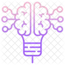 Ismart Brain Digital Brain Artificial Brain Icon