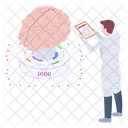 Digital Brain Icon