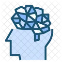 Digital Brain Idea  Icon