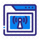 Digital Broadcast  Icon