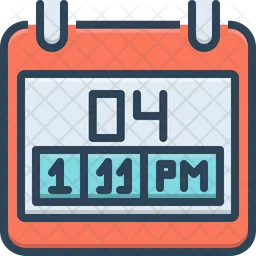 Digital Calendar  Icon