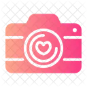 Digital Camera Love Photograph Icon