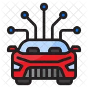 Digital Car  Icon