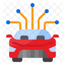 Digital Car  Icon