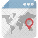 Digital cartography  Icon
