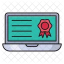 Certificate Degree Laptop Icon