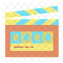 Digital Clapperboard Clapperboard Clapper Icon