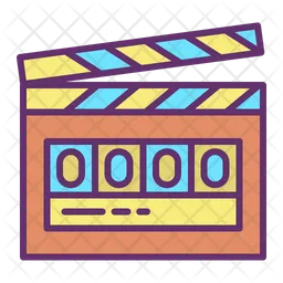 Digital Clapperboard  Icon