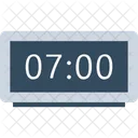 Digital Clock Alarm Icon